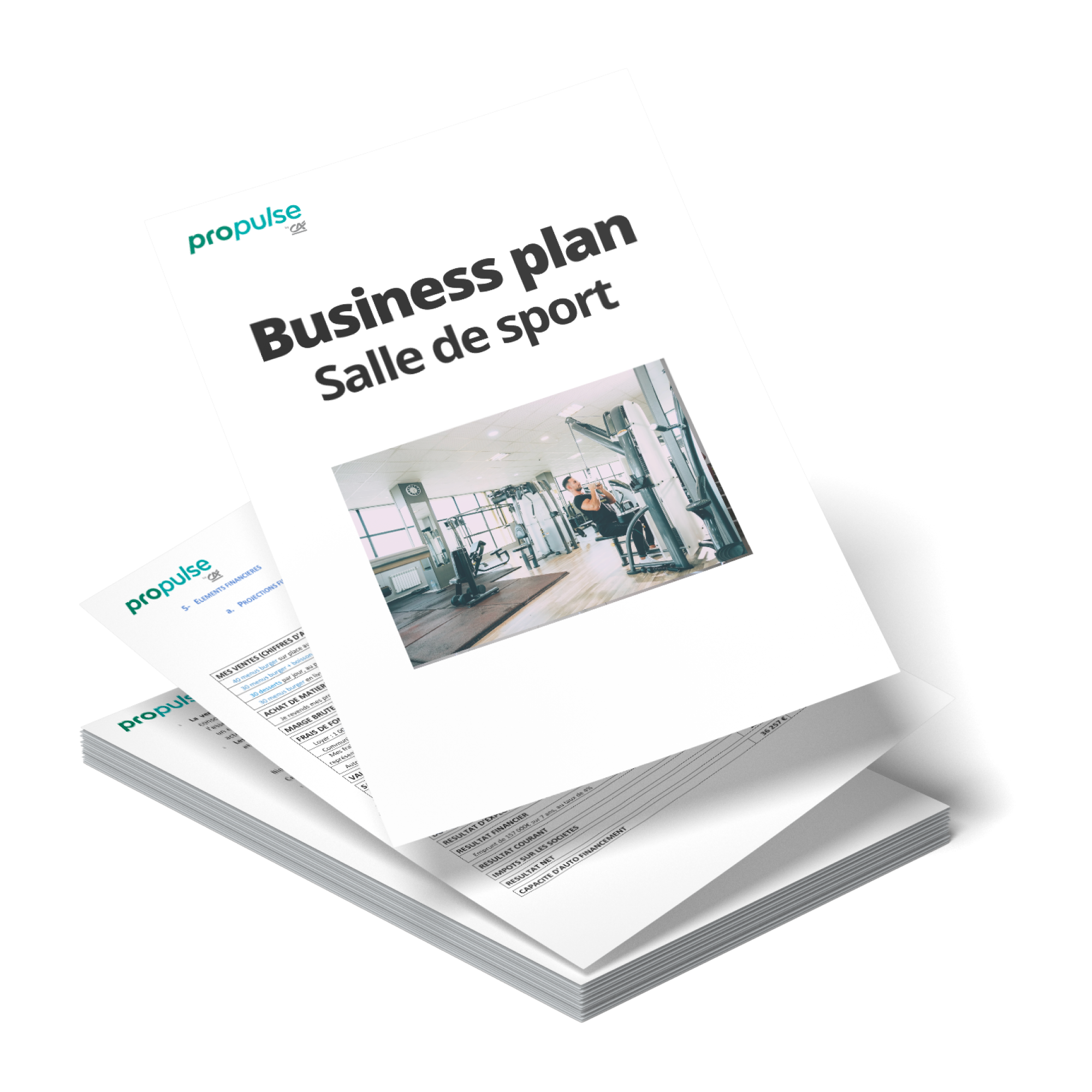 Business plan salle de sport modèle