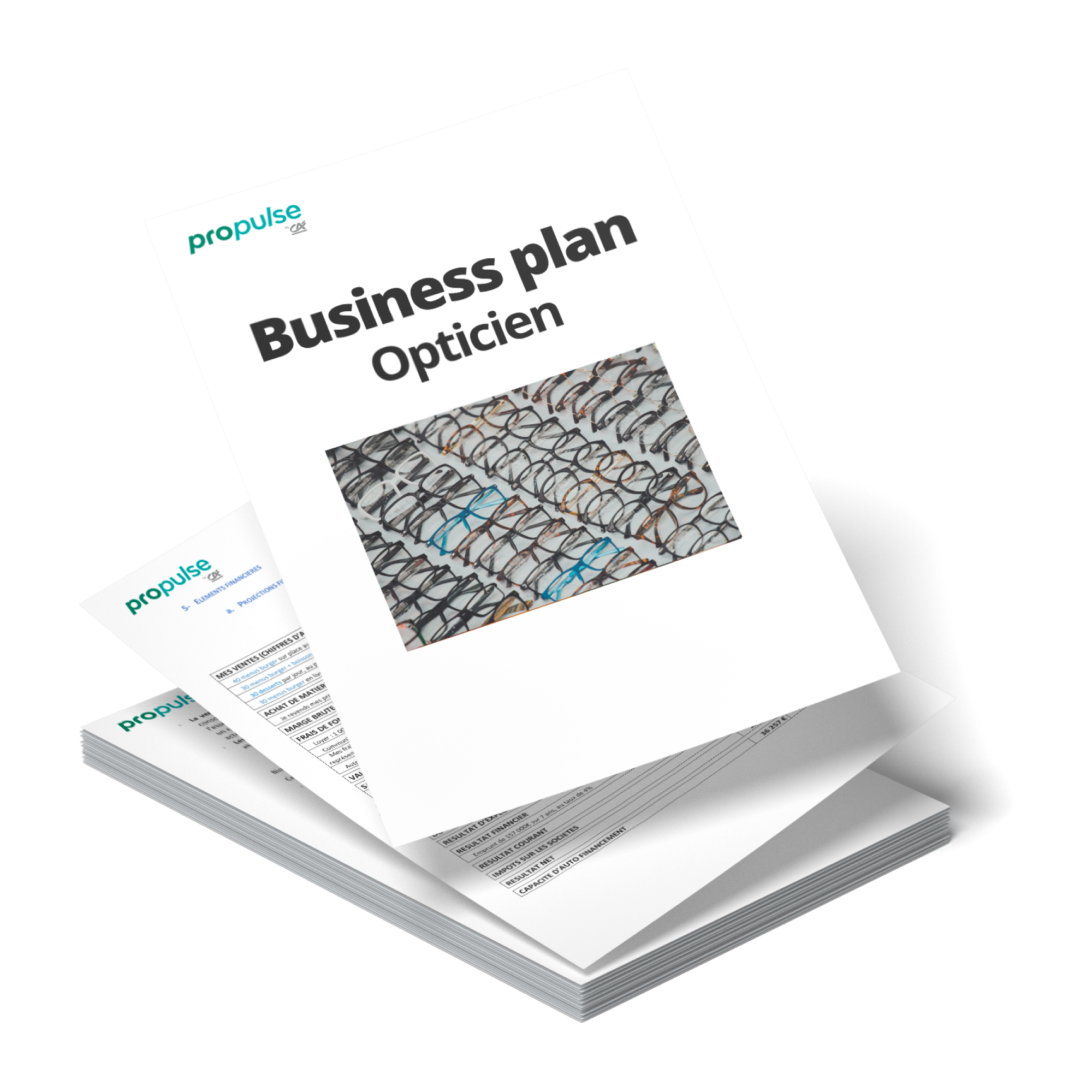 Opitcien business plan modèle