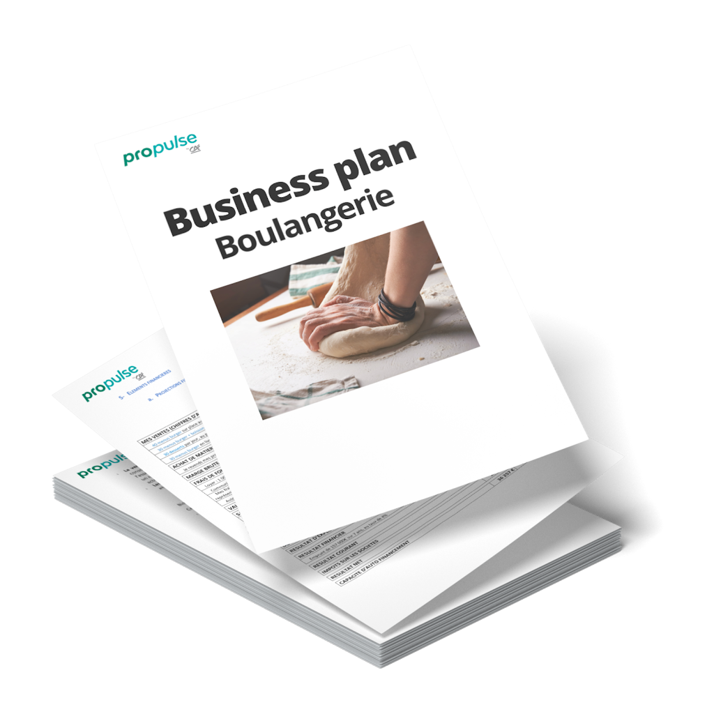 Business plan Boulangerie Prévisionnel Boulangerie