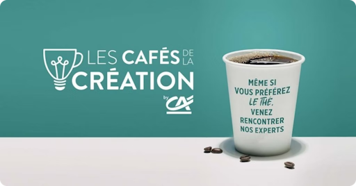 Café de la création Crédit Agricole