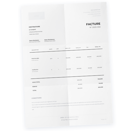 Facture Propulse