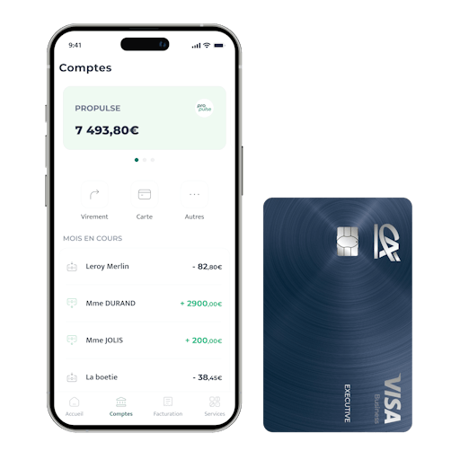 Propulse Compte pro Crédit Agricole