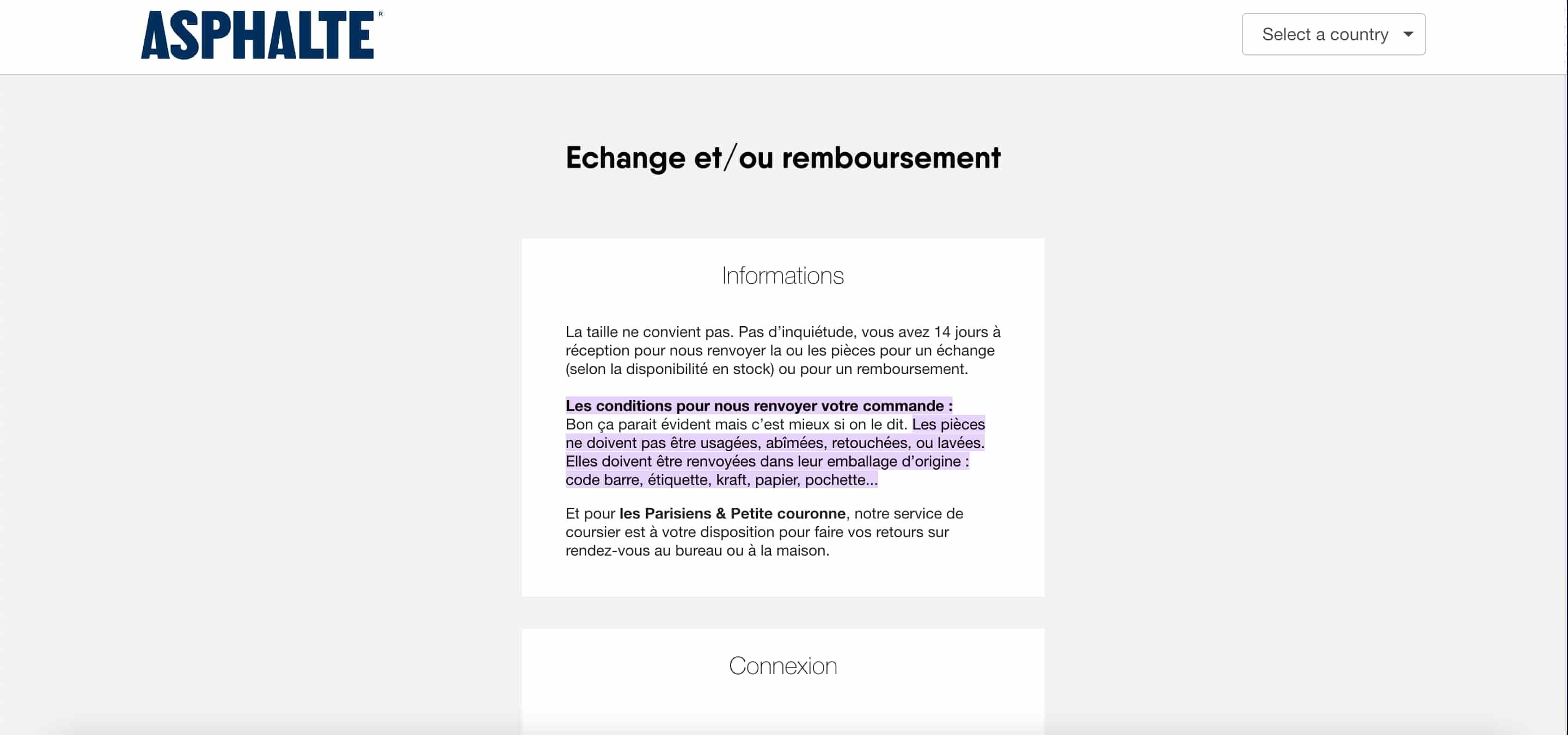 Comment modifier l'état d'une commande, retourner un produit ou