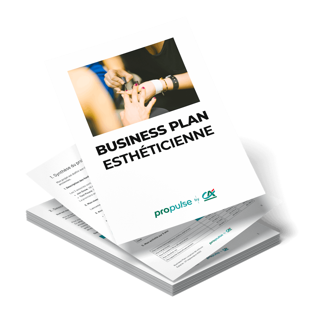 Business plan esthéticienne