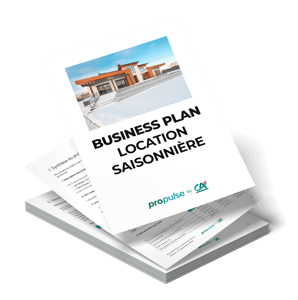 business plan airbnb location saisonnière
