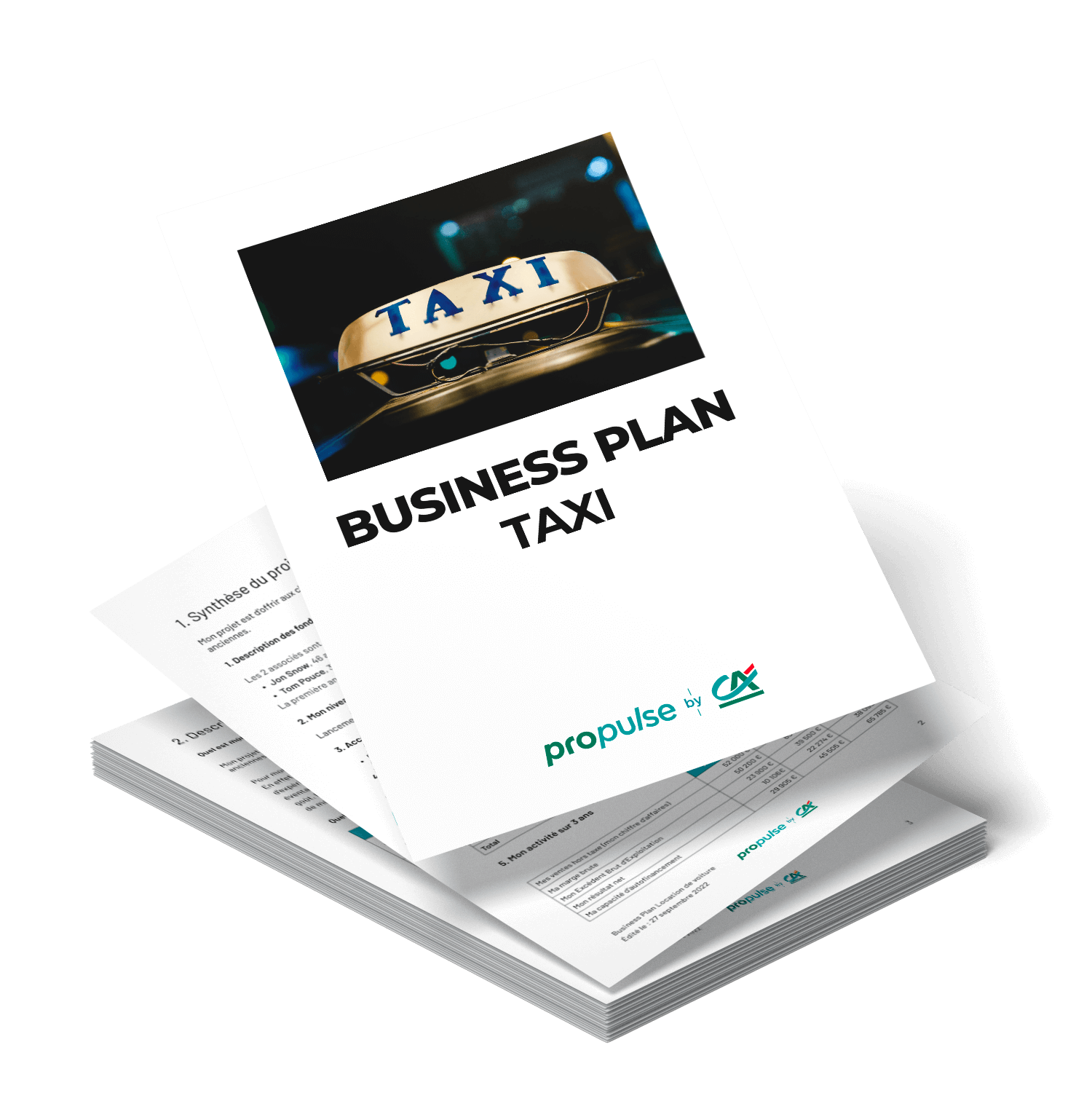 business plan taxi
