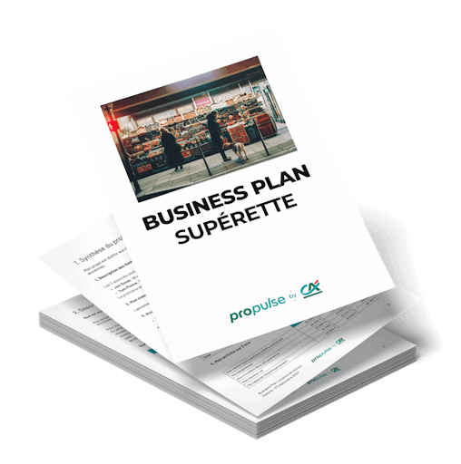 business plan supérette