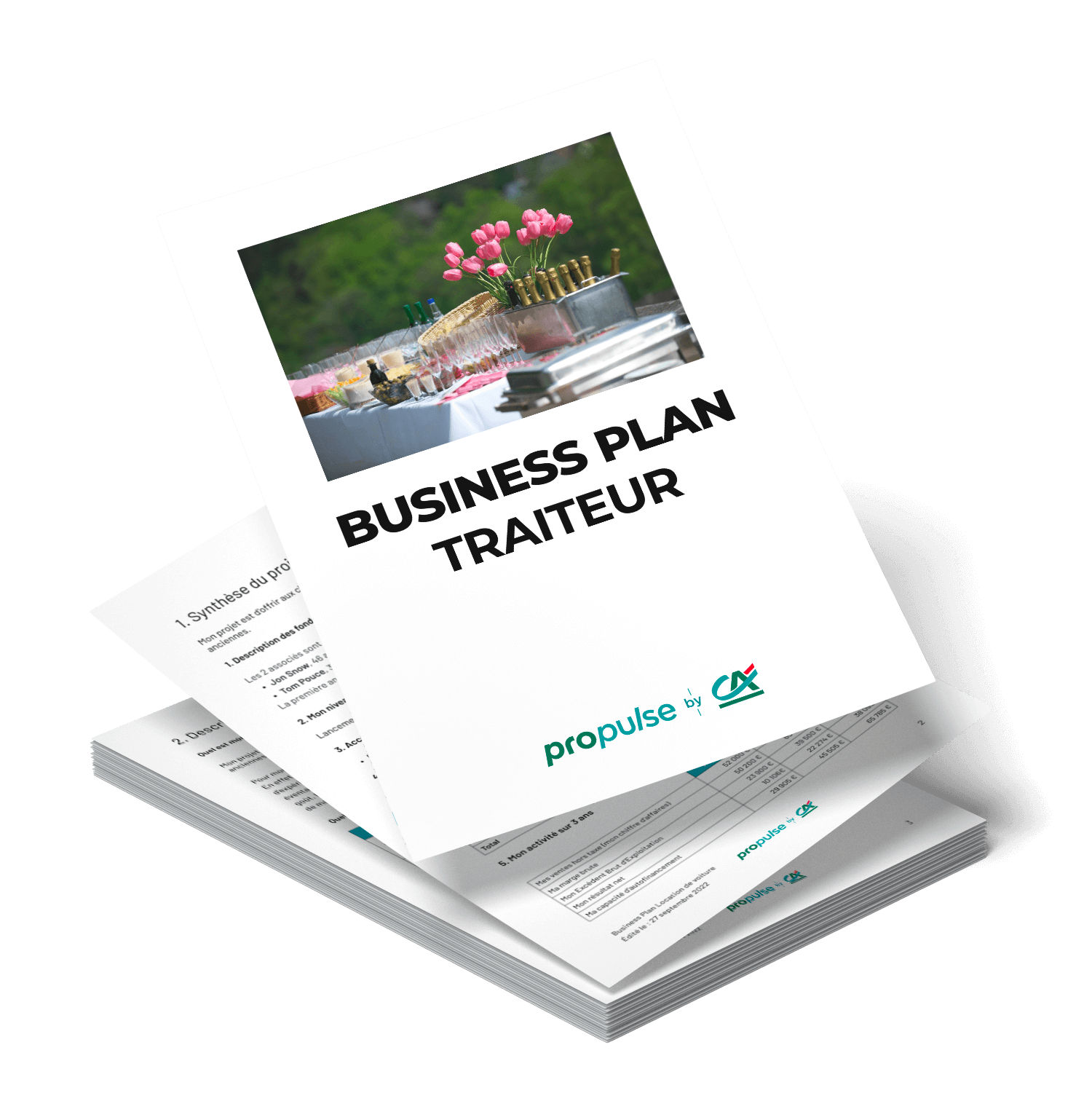 business plan traiteur