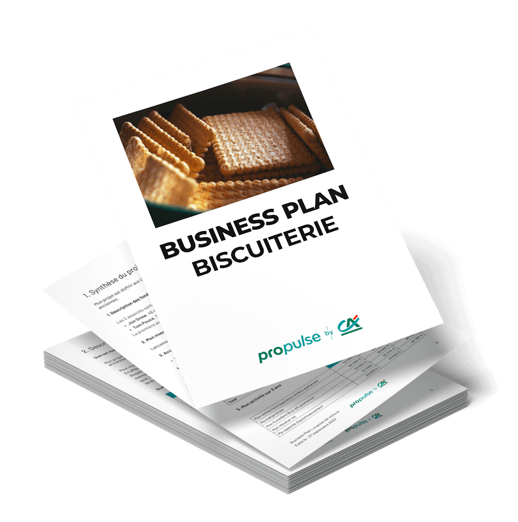 business plan biscuiterie