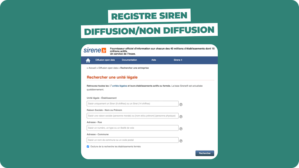 Registre SIREN