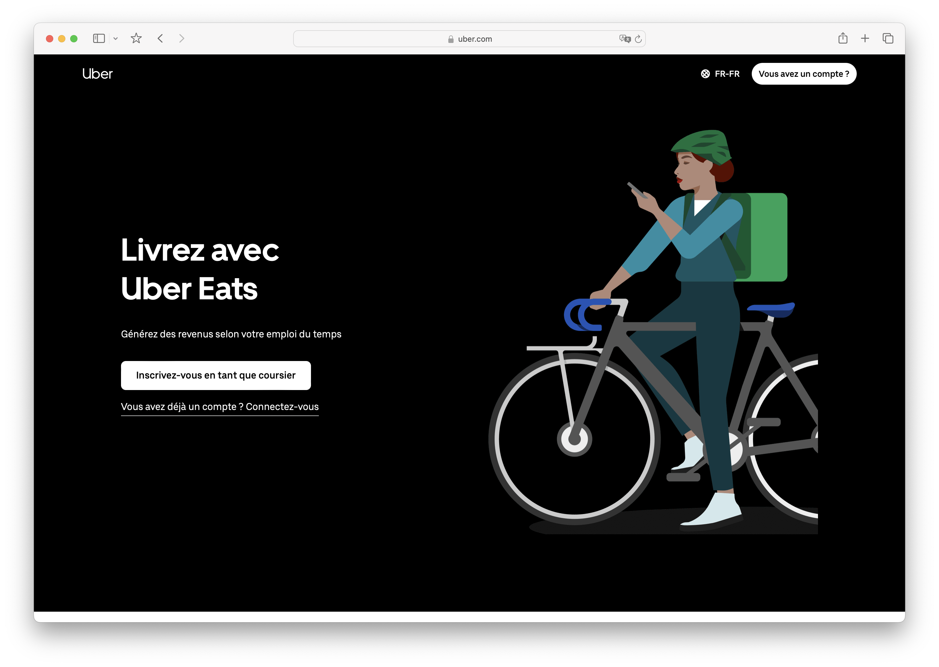 Devenir livreur Uber Eats Guide 2024 Propulse by CA