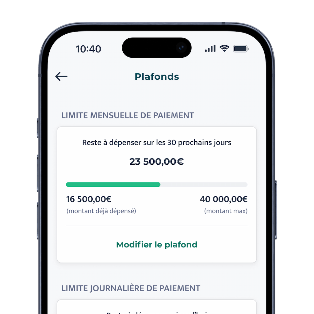Plafonds de paiement PropulsebyCA