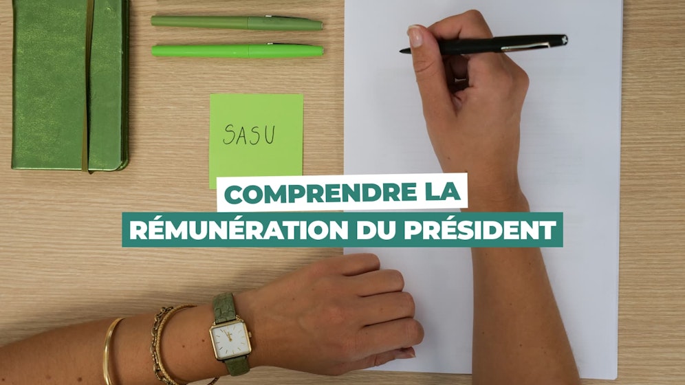 Rémunération du président de SASU