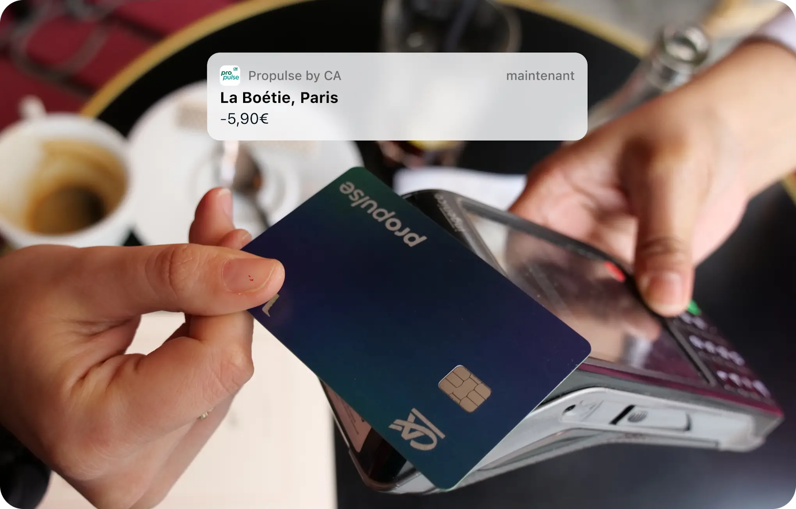 Paiement sans contact PropulsebyCA
