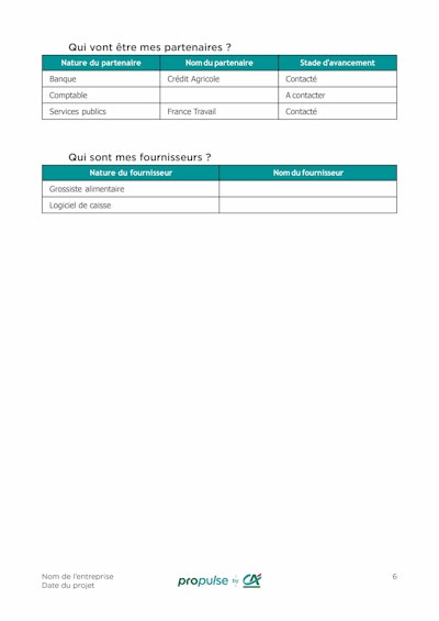 Business Plan page 6
