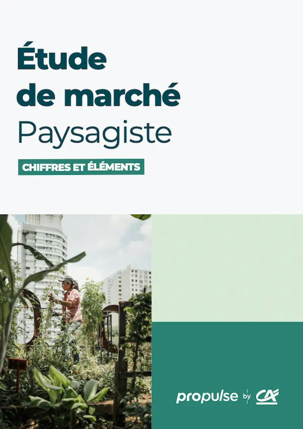 Étude de marché du paysagiste