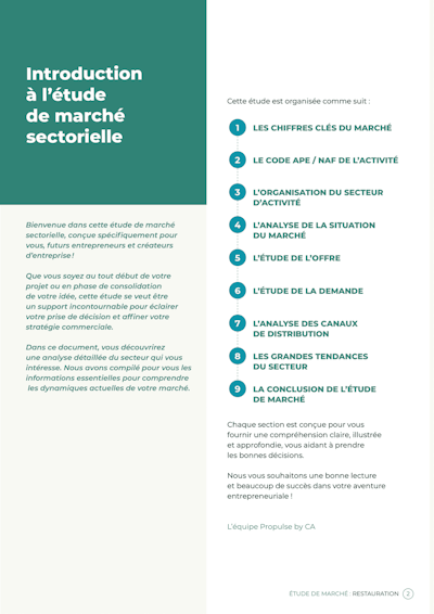 Étude de marché d'un restaurant page 2