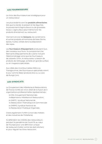 Étude de marché d'un restaurant Étude de marché d'un restaurant page 5