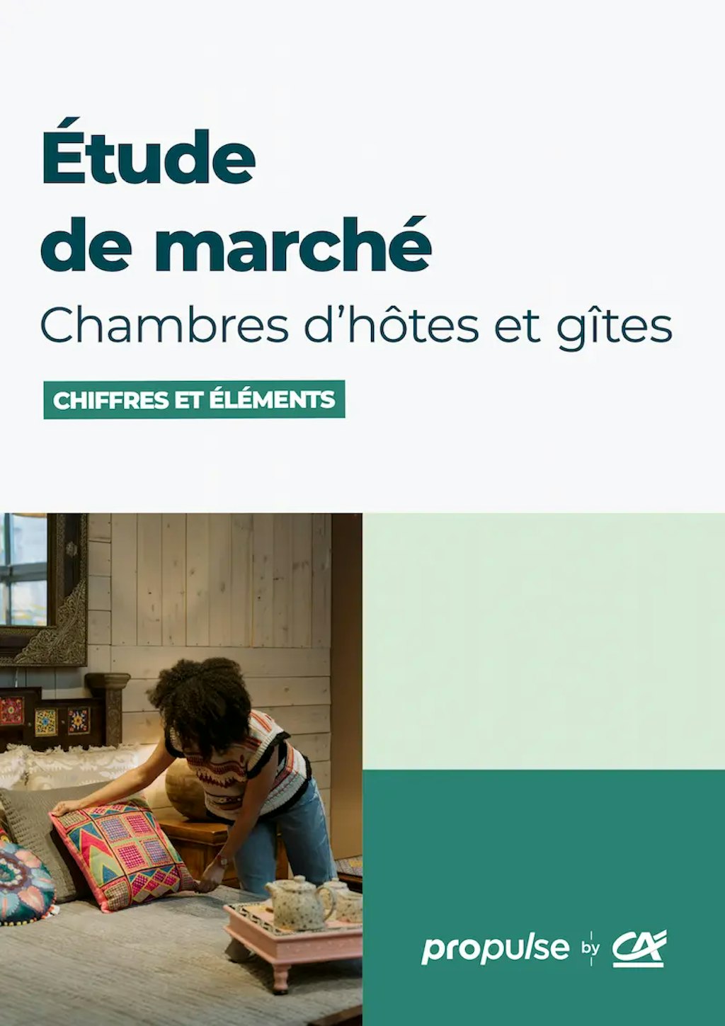 Couverture étude de marché des chambres d'hôtes et gîtes