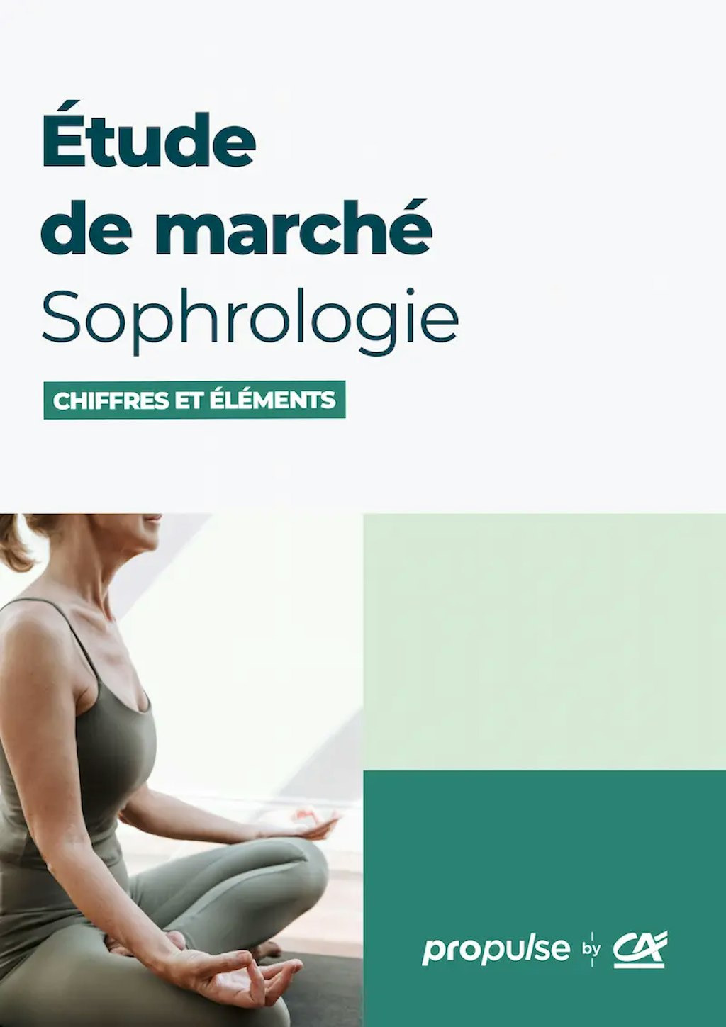 Étude de marché de la sophrologie Couverture étude de marché de la sophrologie