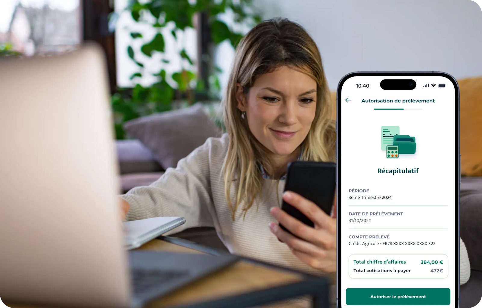 Déclaration URSSAF avec Propulse by CA