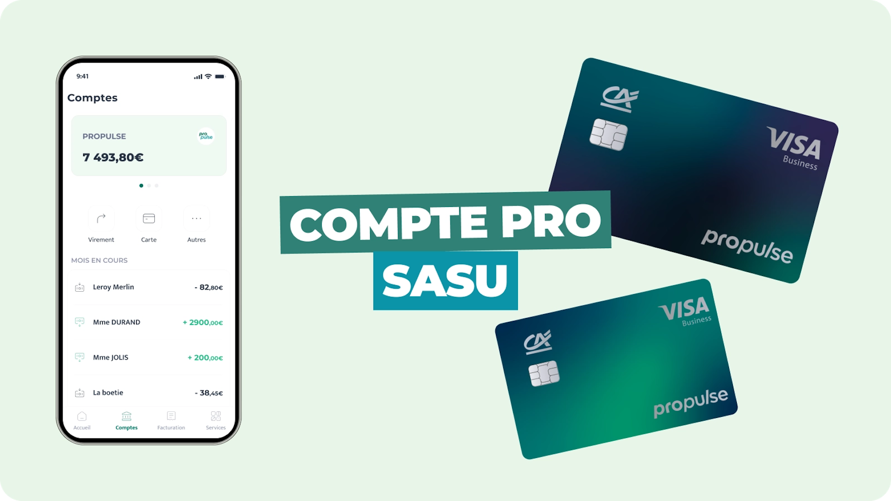 Compte pro SASU