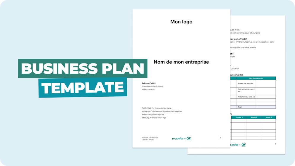 Template de Business Plan Template de Business Plan