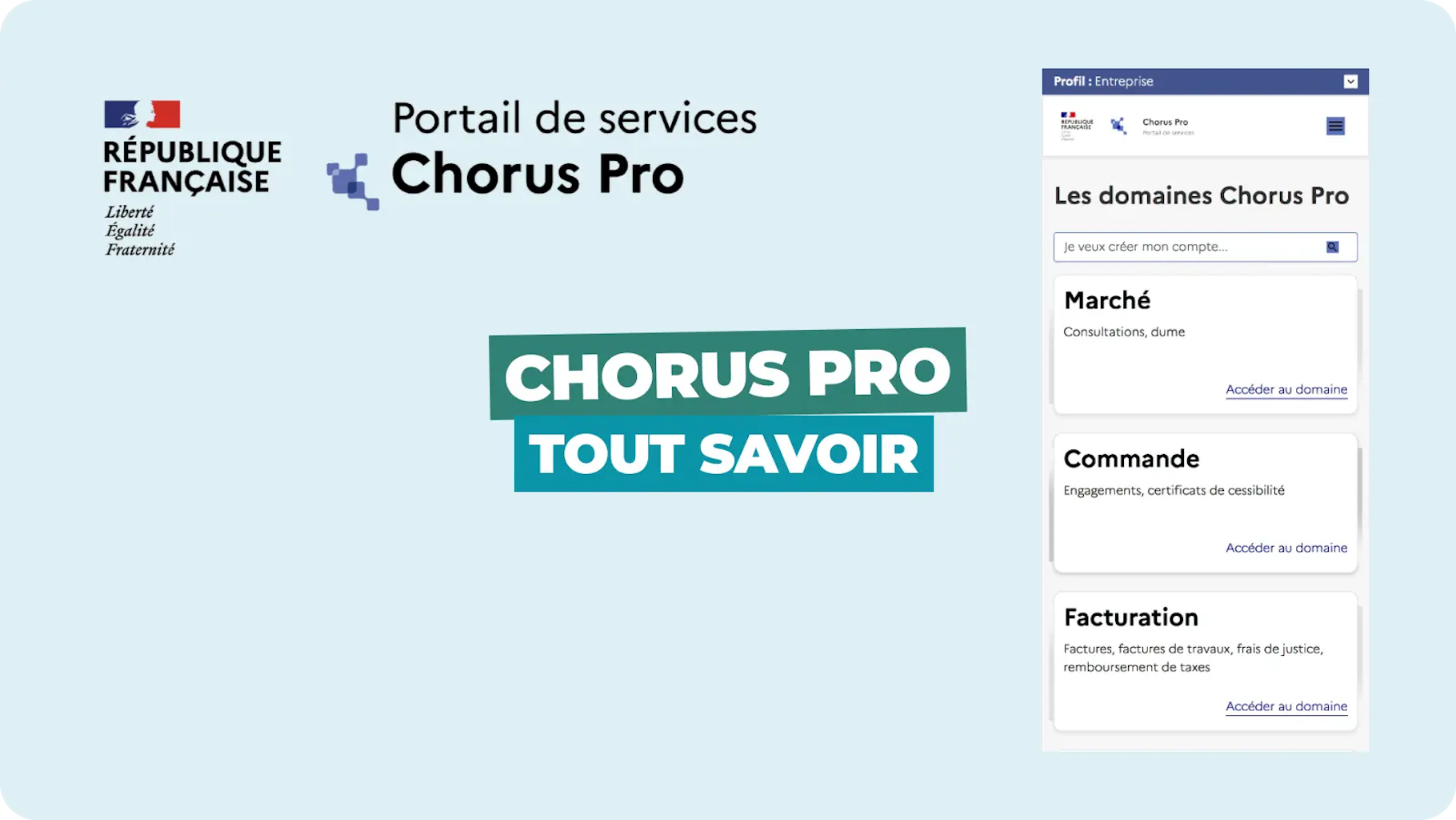 Chorus Pro tout savoir Chorus Pro tout savoir