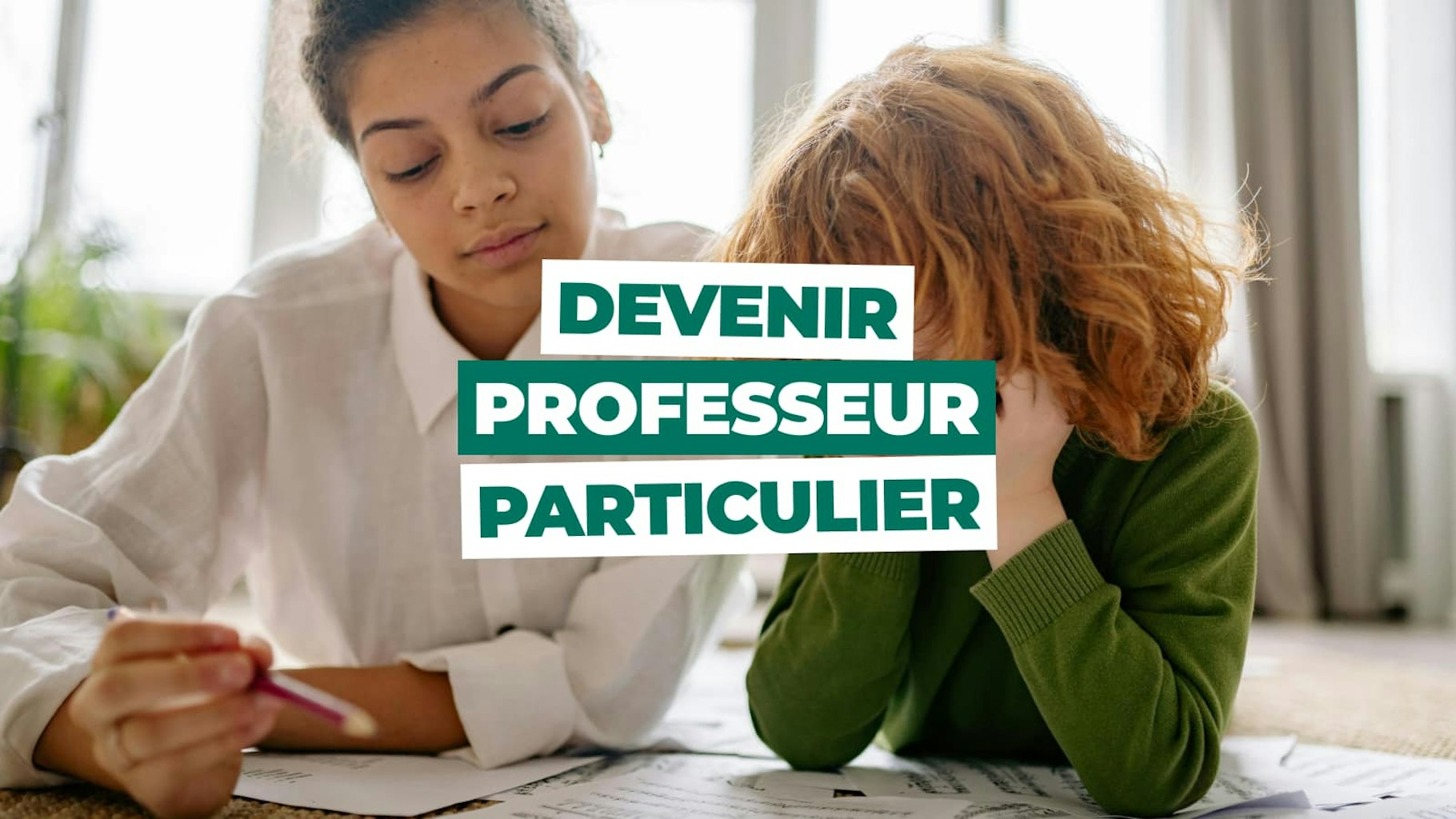 Devenir professeur particulier