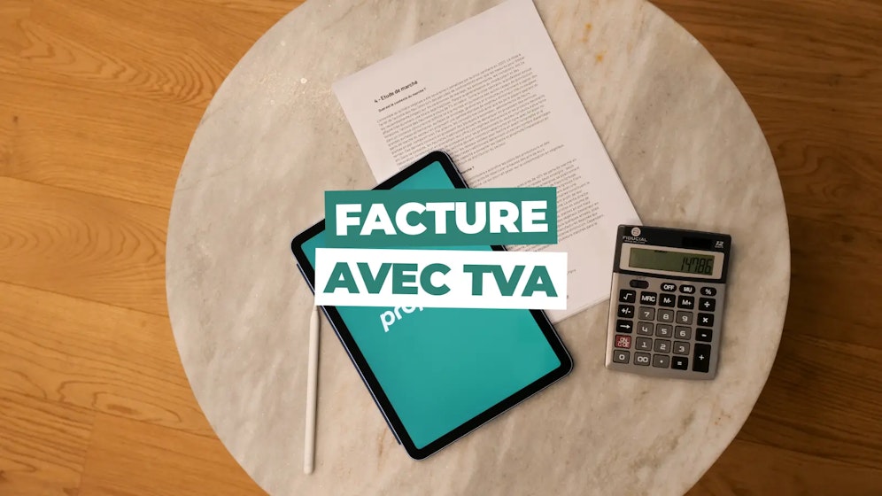 Facture avec TVA Facture avec TVA