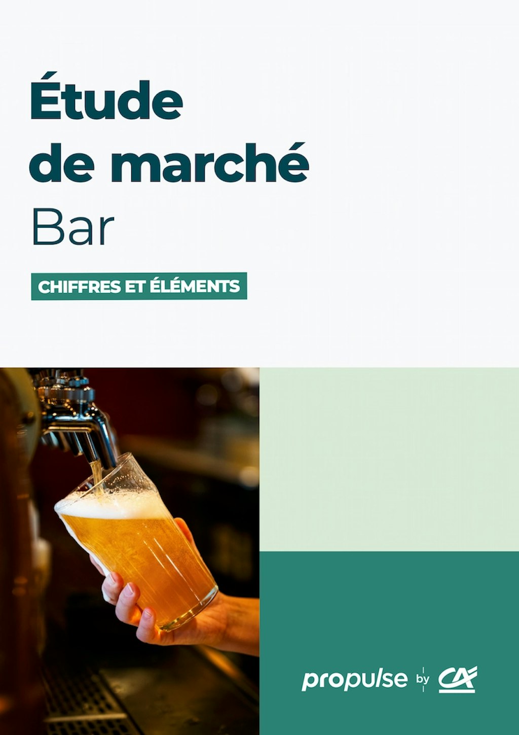 Étude de marché du bar Étude de marché du bar couverture