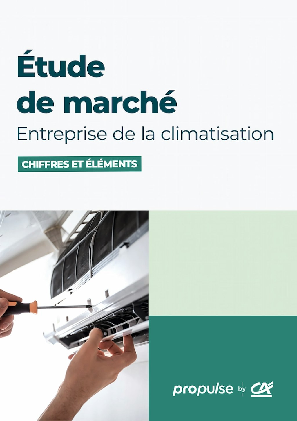 Étude de marché de la climatisation couverture