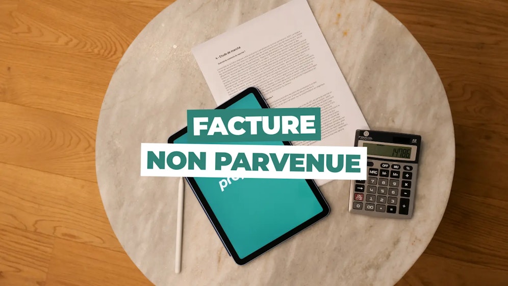 Facture non parvenue