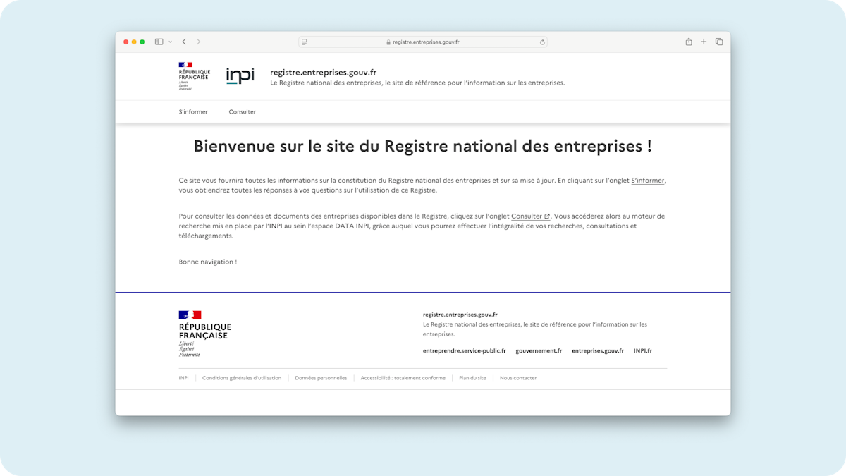 Registre national des entreprises (RNE) : Rôle et démarches