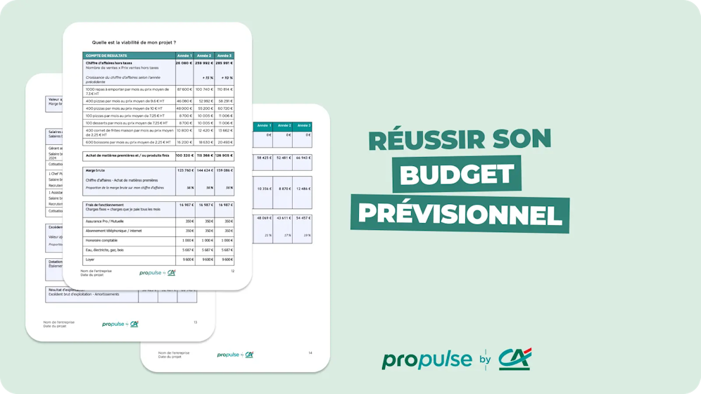 Budget prévisionnel