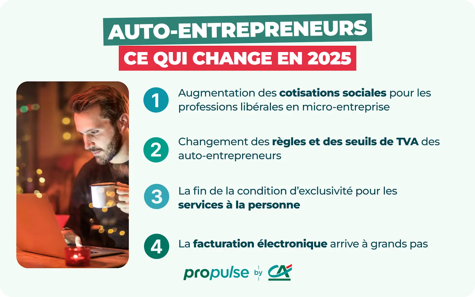 Auto-entrepreneurs ce qui change en 2025