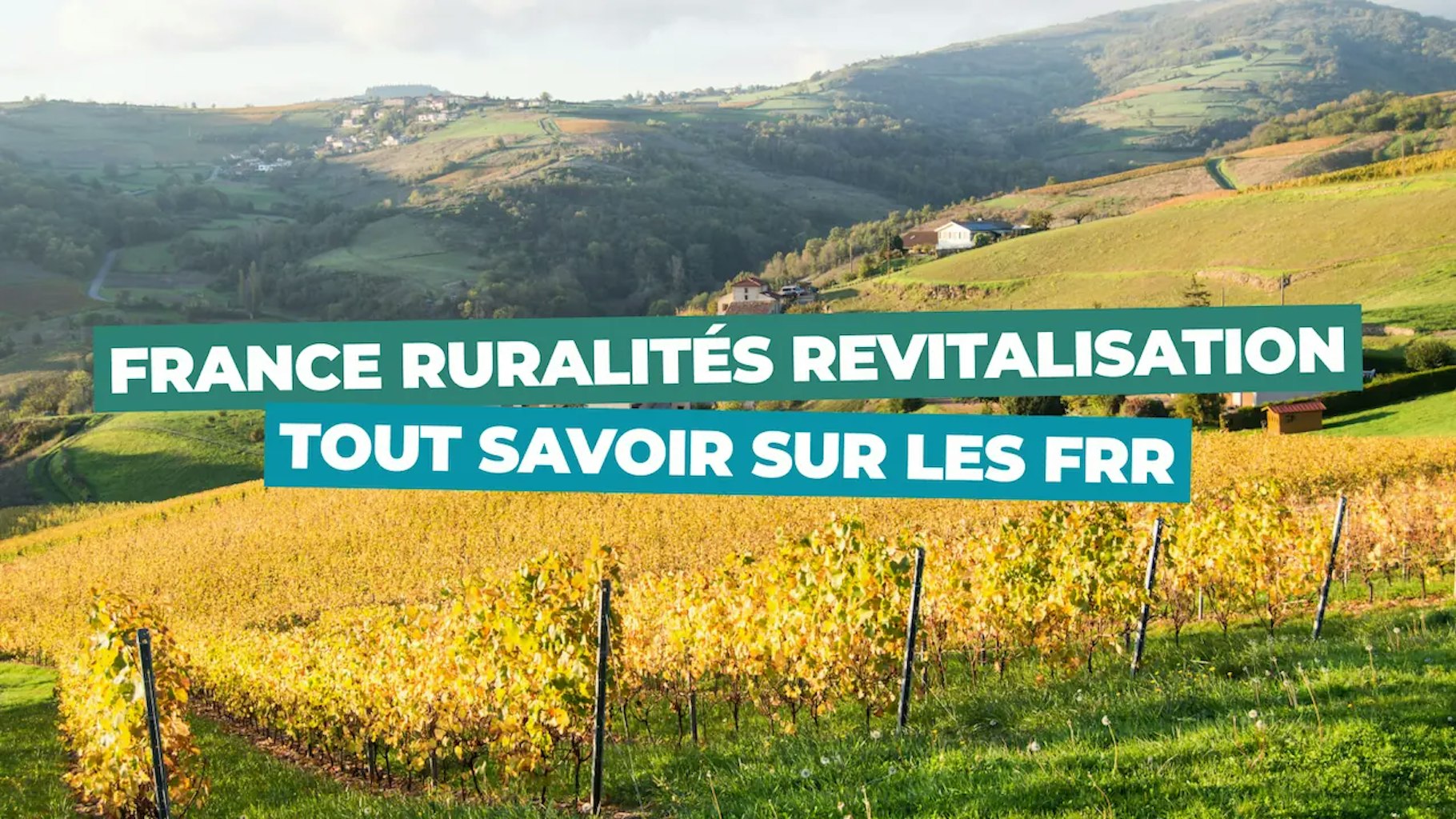 Zonage France Ruralités Revitalisation