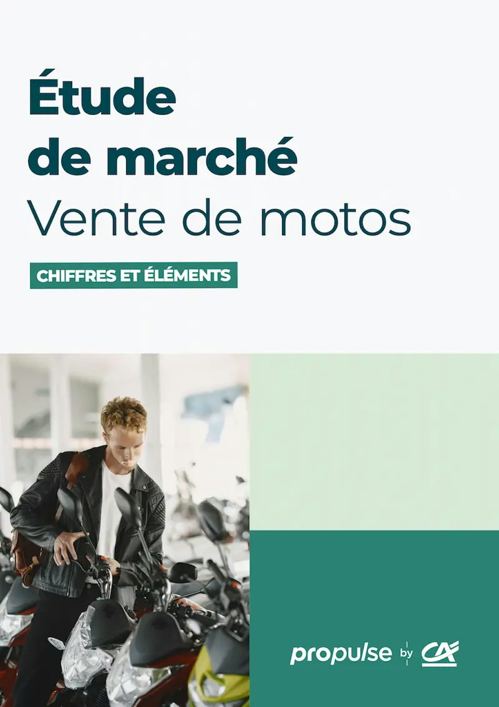 Étude de marché de la vente de motos Étude de marché de la vente de motos couverture