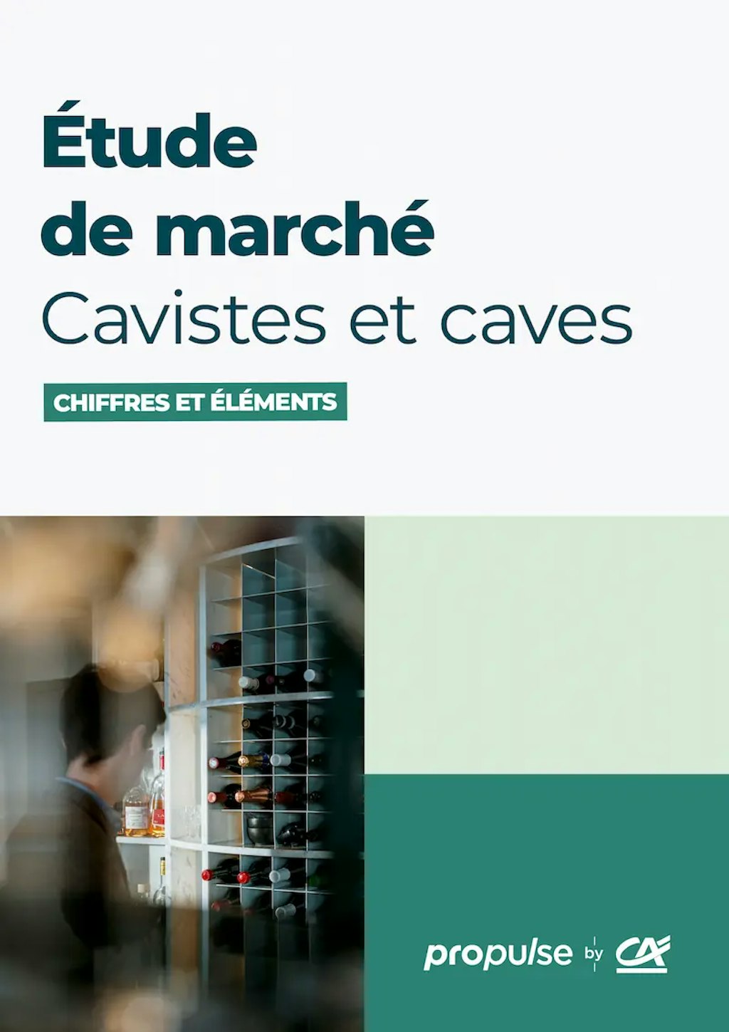 Étude de marché du caviste couverture