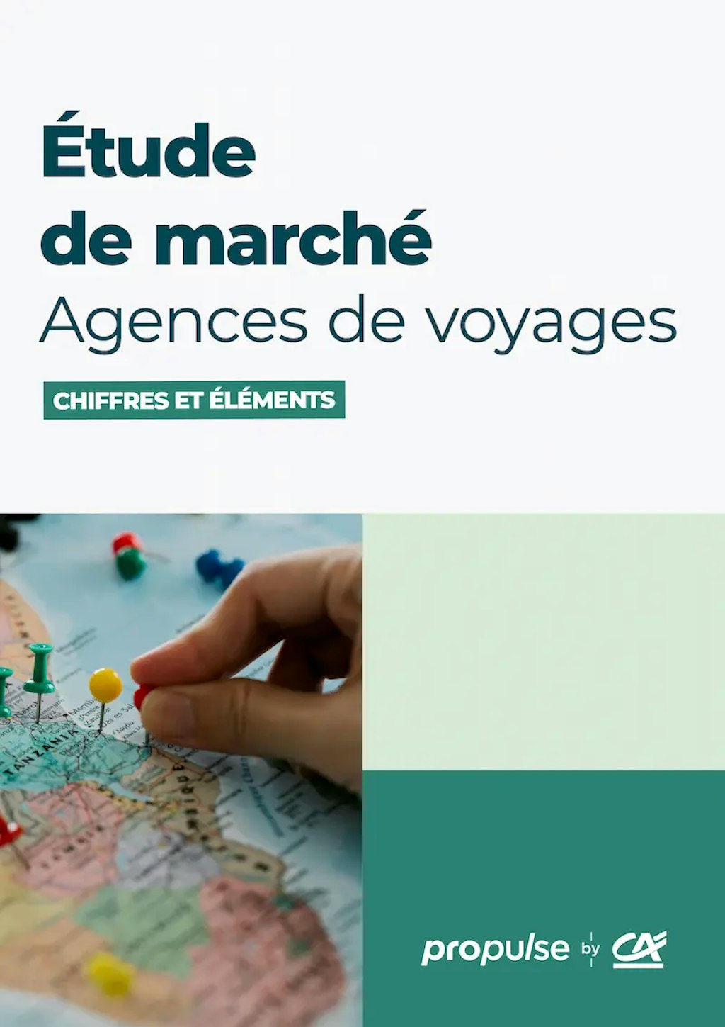 Étude de marché des agences de voyage couverture