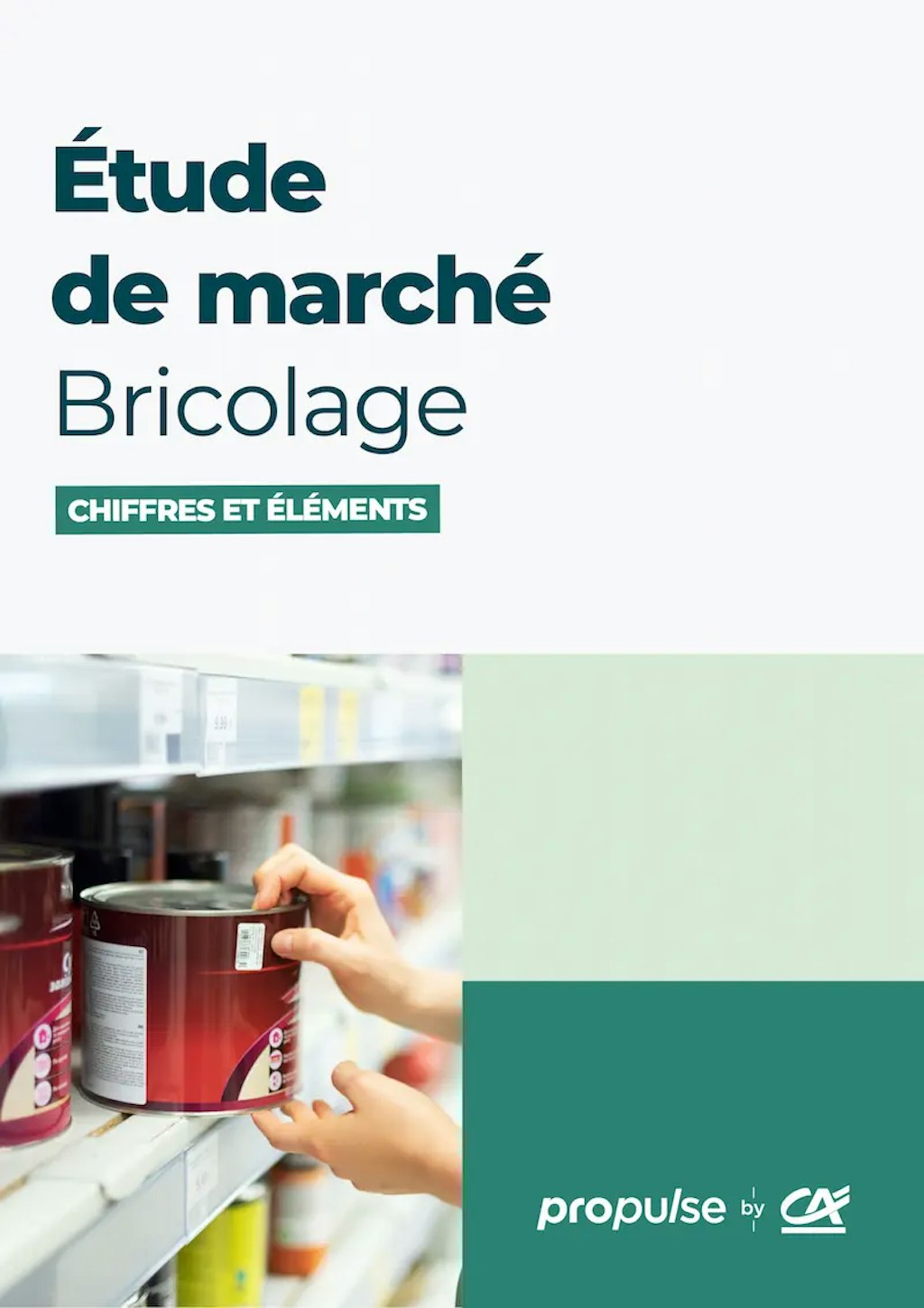 Étude de marché du bricolage couverture