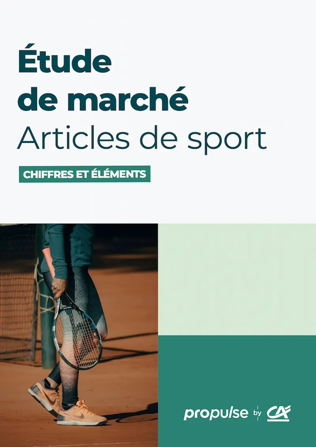 Étude de marché du sportswear couverture