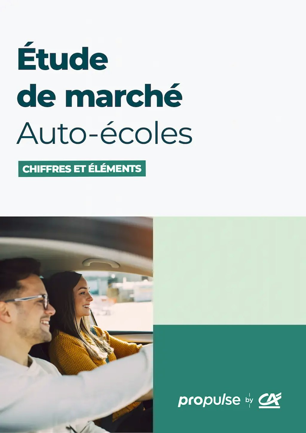 Étude de marché des auto-écoles couverture