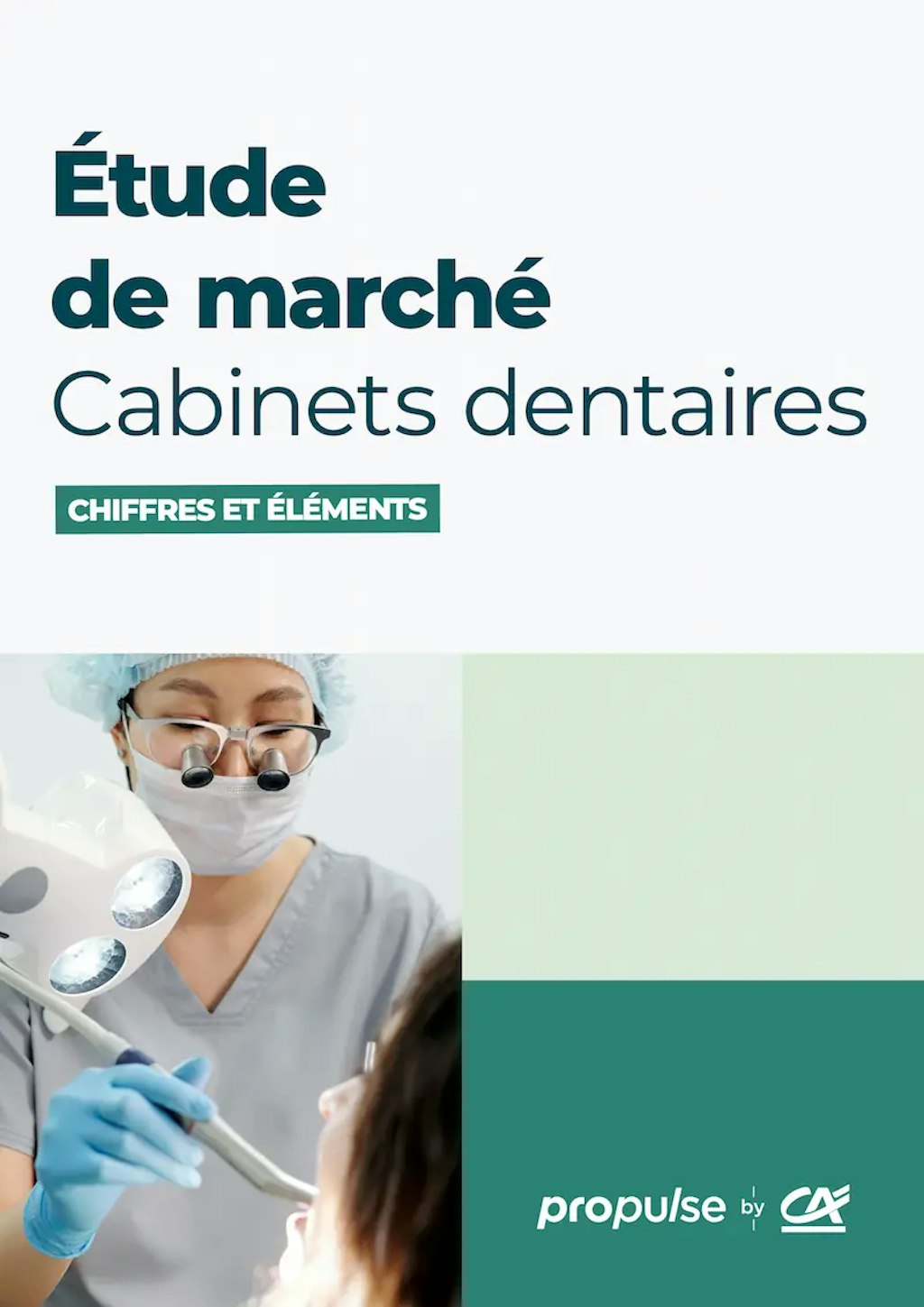 Étude de marché des cabinets dentaires couverture