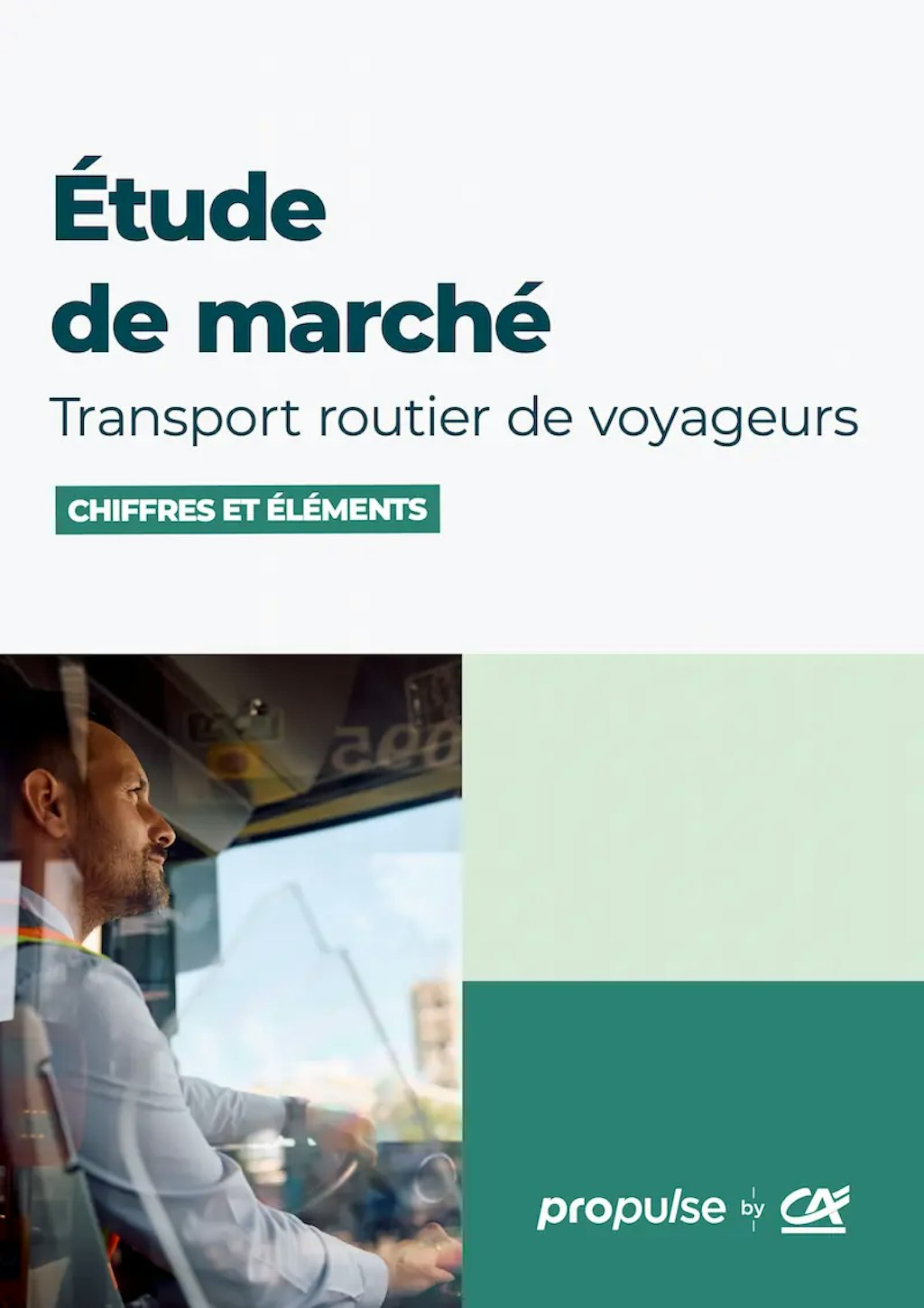 Étude de marché du transport routier de voyageurs couverture