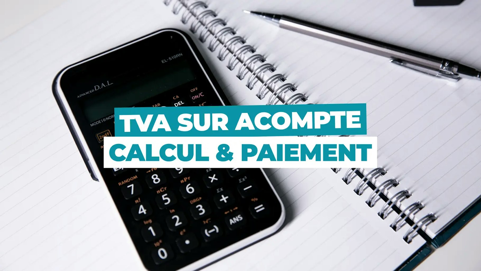 TVA sur acompte