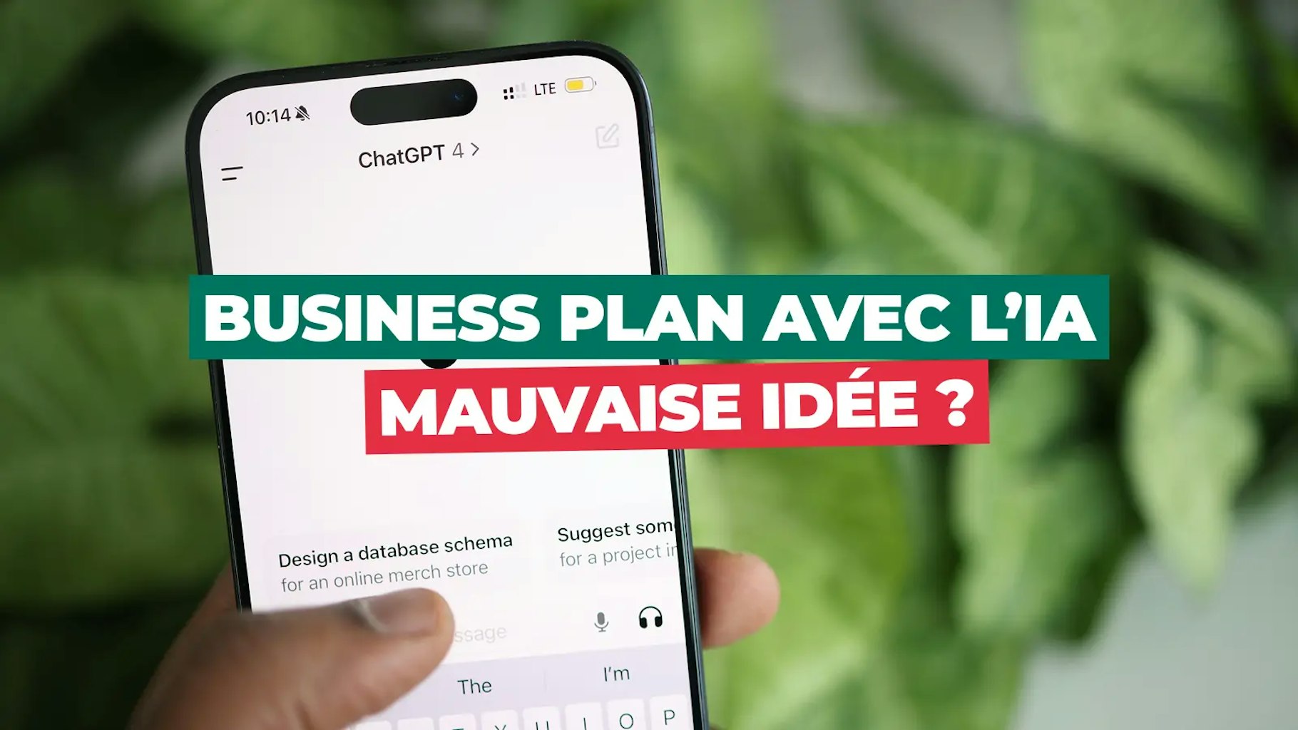Business Plan IA Faire son business plan avec l'IA
