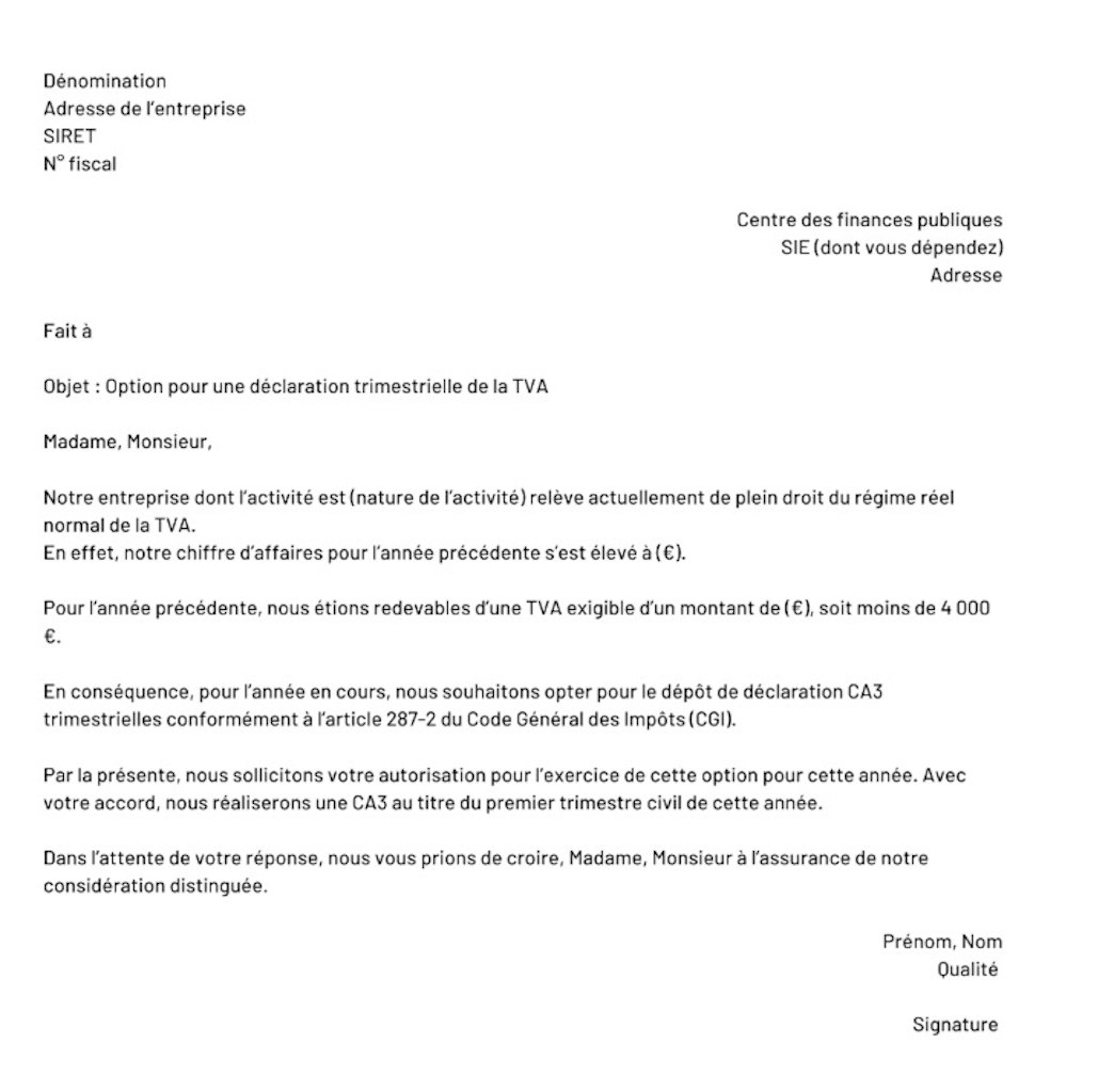 exemple-declaration-tva-trimestrielle exemple-declaration-tva-trimestrielle