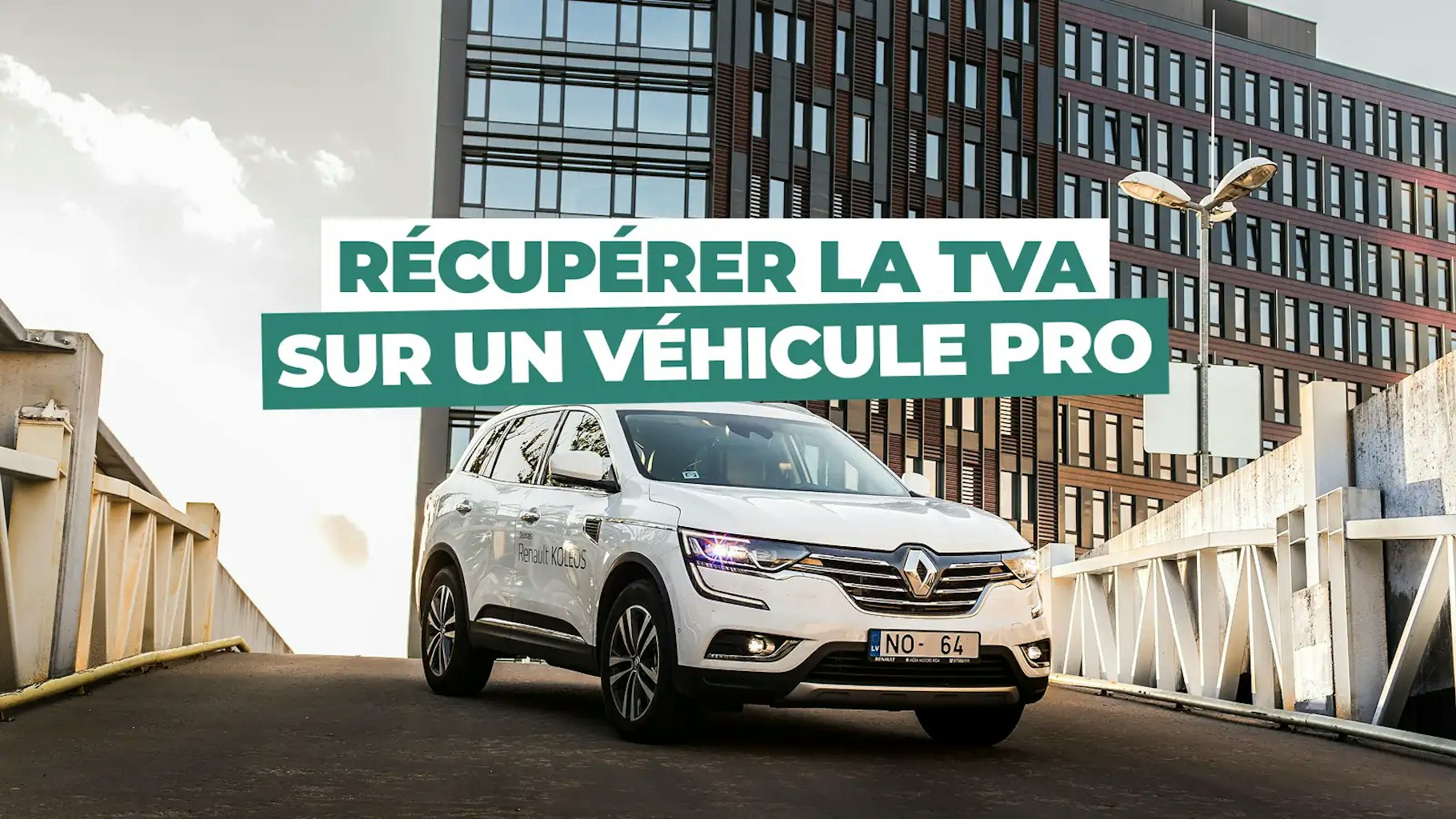 Récupération de TVA sur un véhicule professionnel