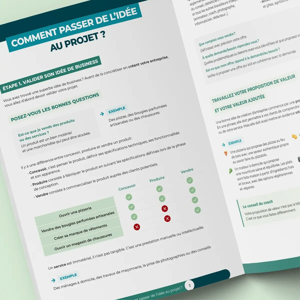 Guide de la création d'entreprise ouvert Guide de la création d'entreprise ouvert